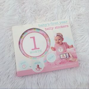 Baby’s First Year Belly Stickers 💞 New in Box